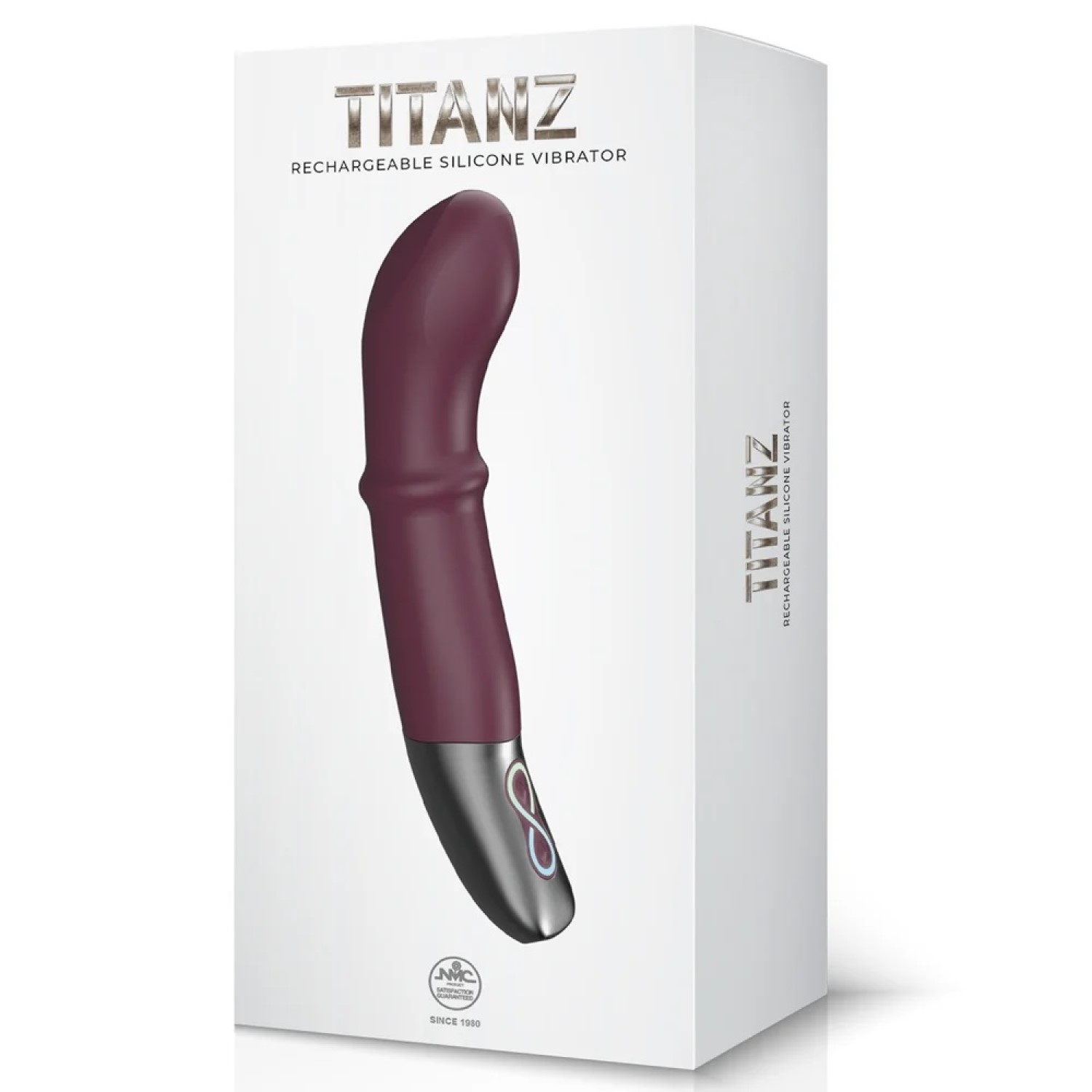 Titanz Beaded G-Spot Rechargeable Silicone Vibrator