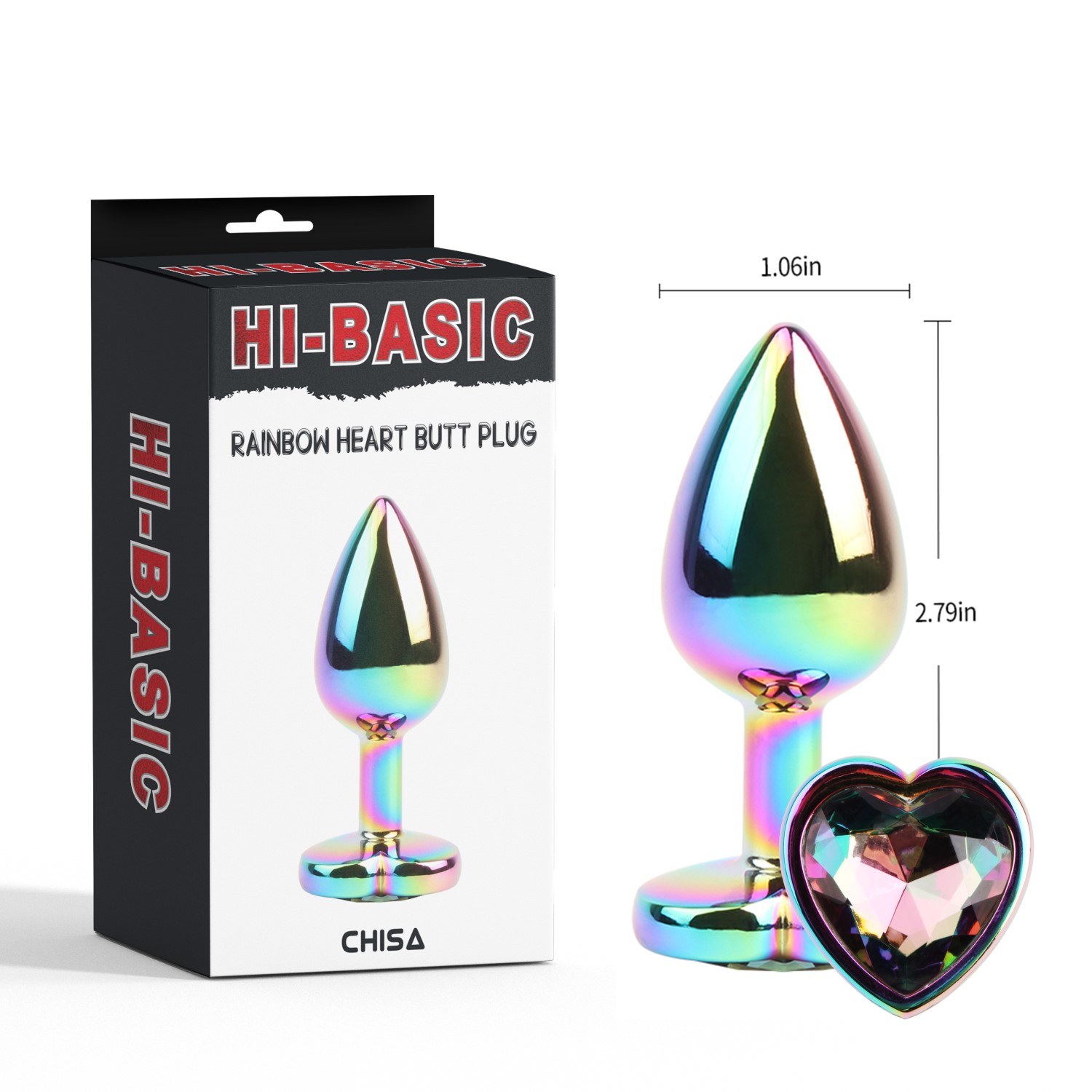 Hi-Basic Heart Gem Anal Plug