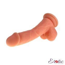 Liquid Silicone Curved Dildo Pleasure 7.5 Inch
