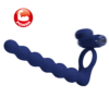 Pretty Love Ajmal Cock Ring With Anal Beads
